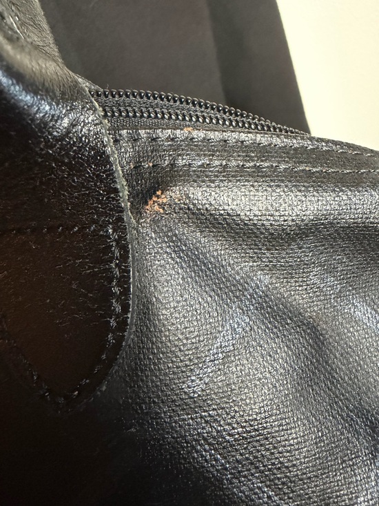 Longchamp Le Pliage Rare Coated Canvas Black Tote Bag – Made in France - Picture 12 of 16